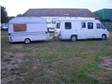 motorhome winnebago lhd diesel with caravan (£1, 800).....